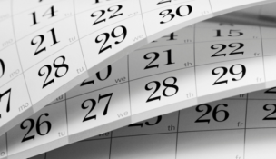 Calendar pages Depositphotos